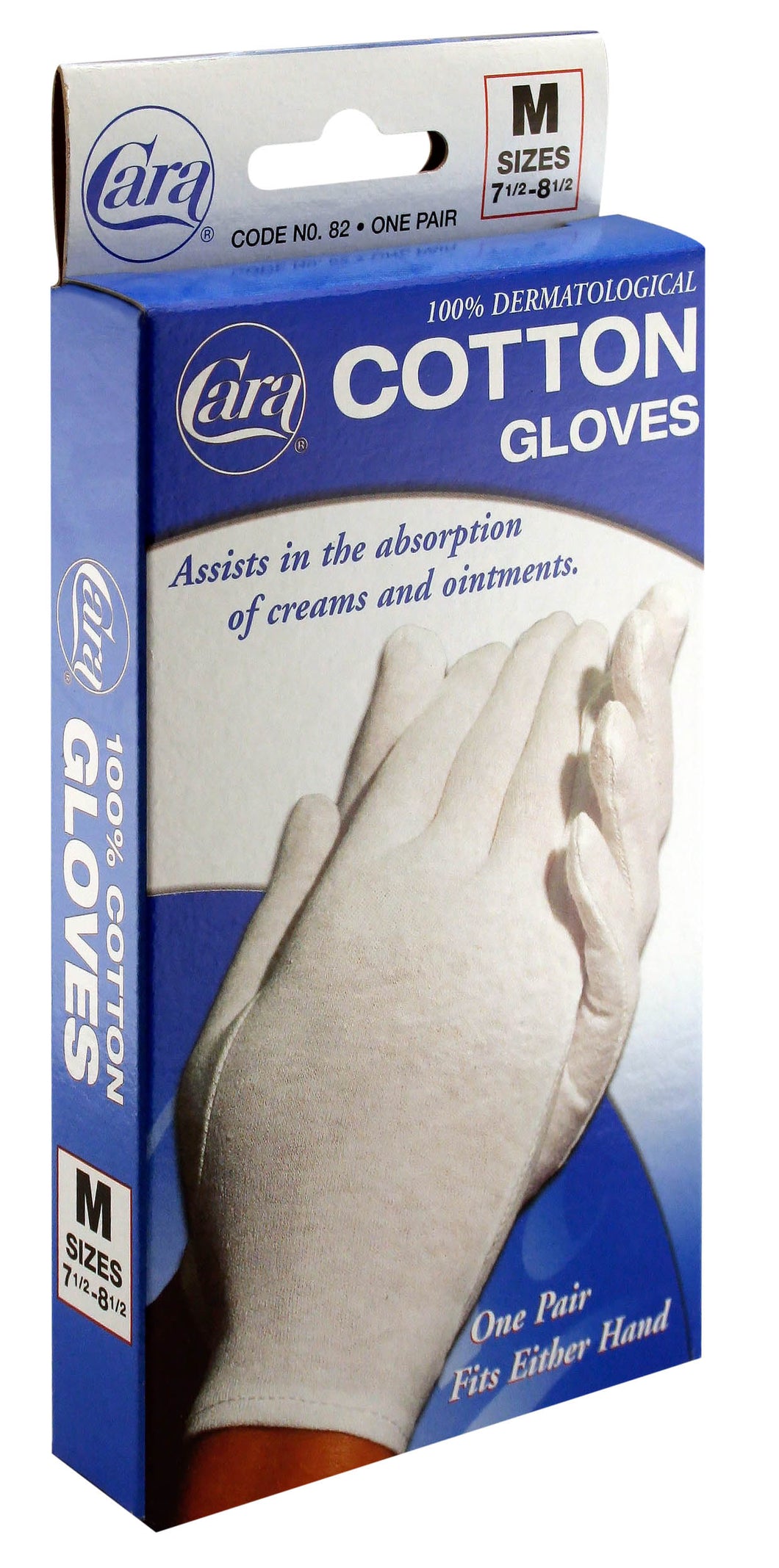 Dermatological Cotton Gloves - Medium