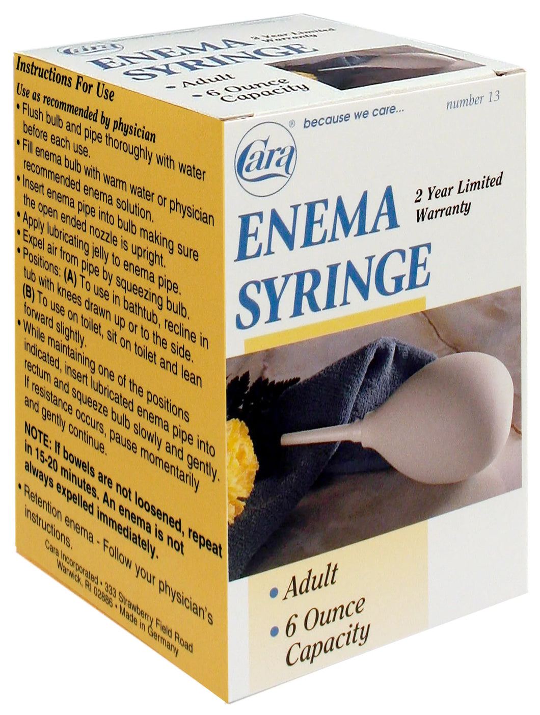 Enema Syringe (Adult / Infant)